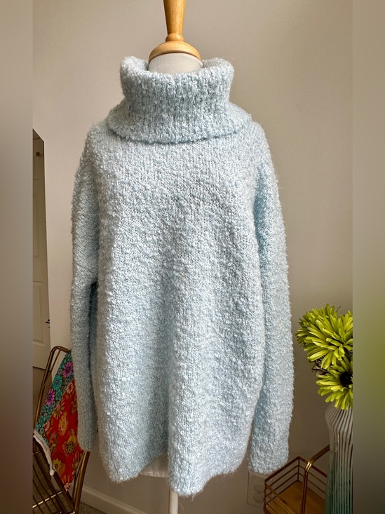 Lou & Grey Sweaters - Lou & Grey Cozy Bouclé Sweater - 🩵🩵Icey Blue